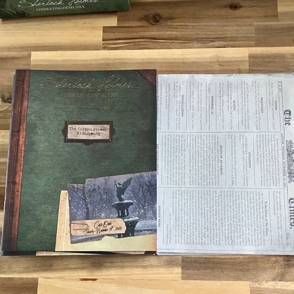 Sherlock Holmes Consulting Detective Board Game - The Baker Street Irregulars - Picture 6 of 8